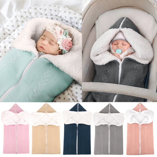 Newborn Baby Swaddle Blanket Stroller Wrap