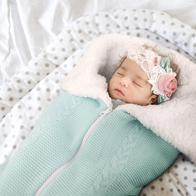 Newborn Baby Swaddle Blanket Stroller Wrap